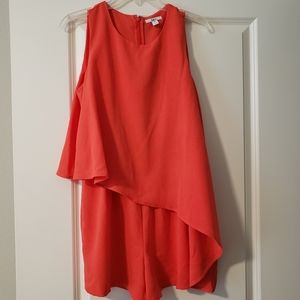 BCX coral romper size M
